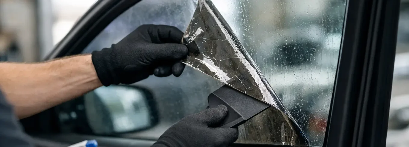 How to Remove Old Window Tint Without Damage