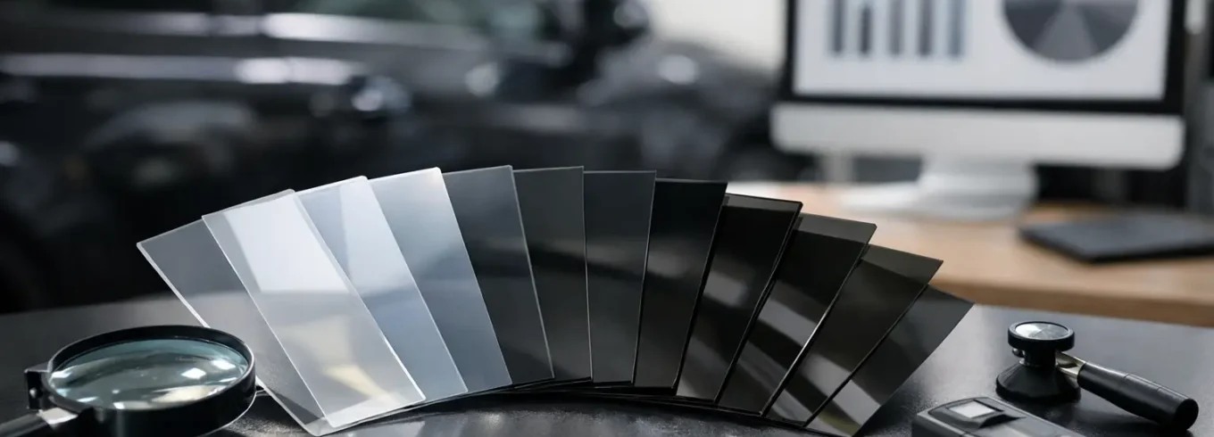 Tint Shade Percentage Chart Explained