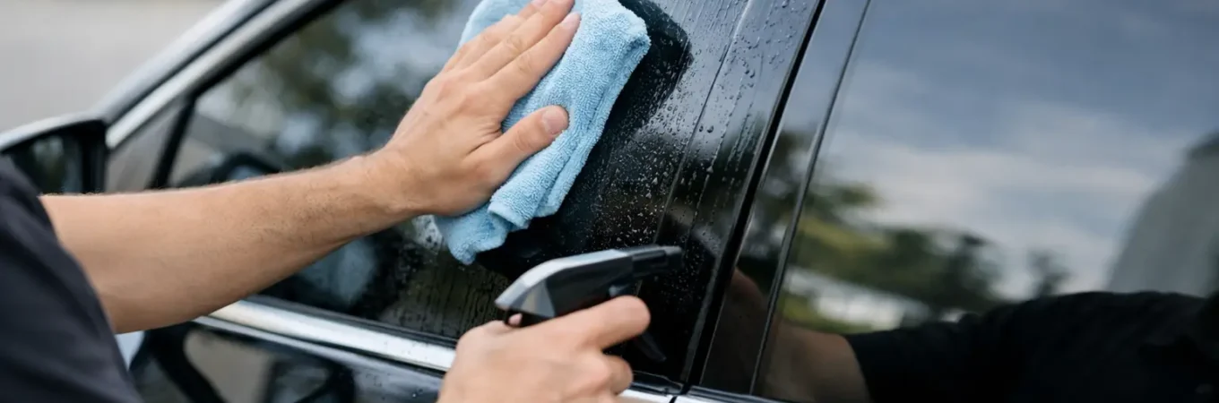 How to Clean Tinted Car Windows the Right Way