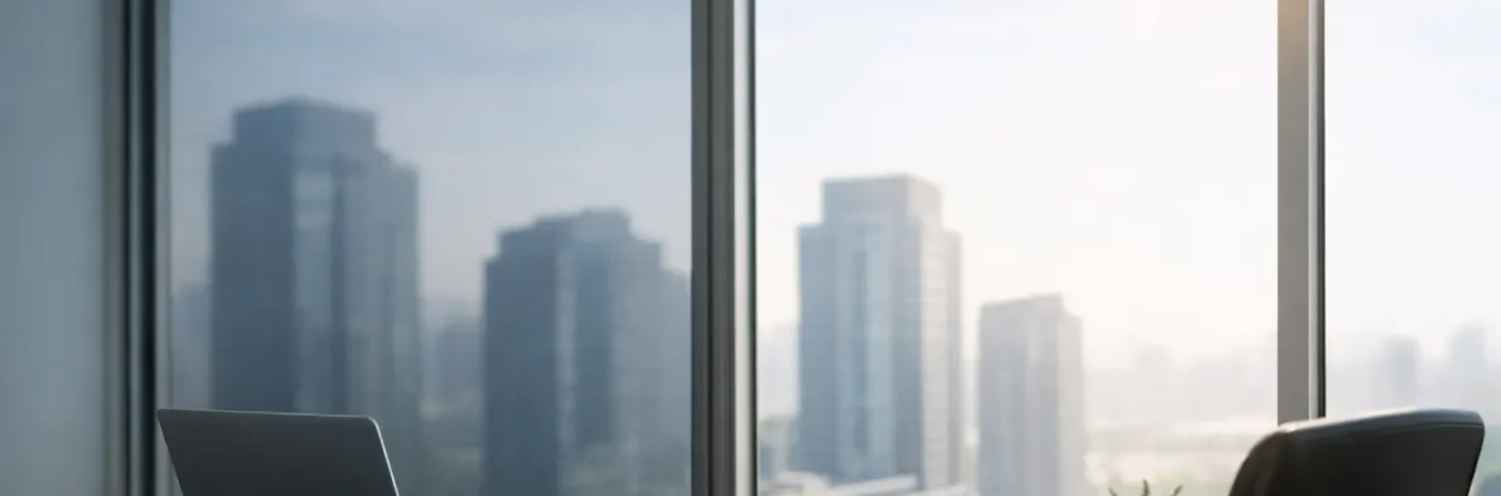 Office Window Film for Glare Reduction