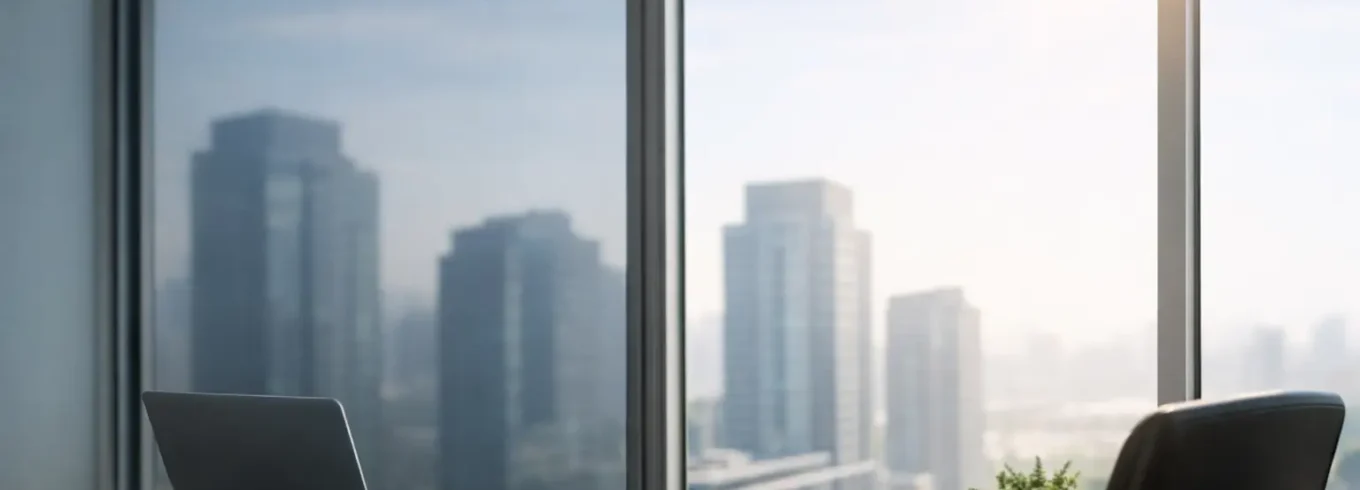 Office Window Film for Glare Reduction