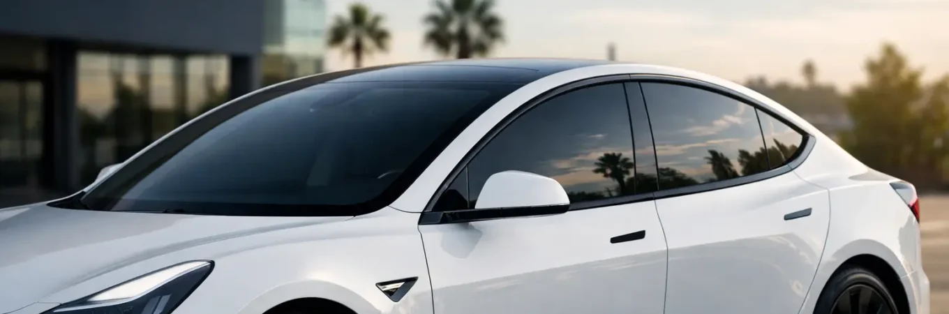 Tesla Window Tint Example: What Looks Right