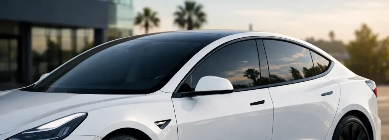 Tesla Window Tint Example: What Looks Right