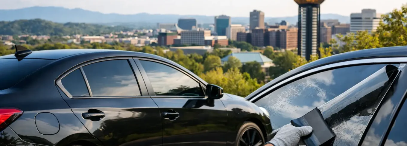 Car Tinting Knoxville for Cooler, Better Drives