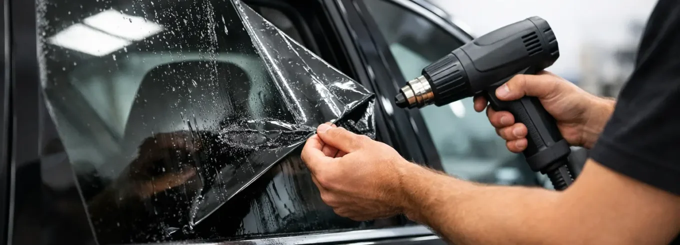 Vehicle Tint Removal Process Explained Clearly
