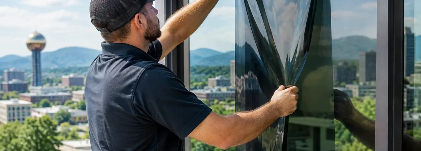 Commercial Tint Installation Guide for Knoxville
