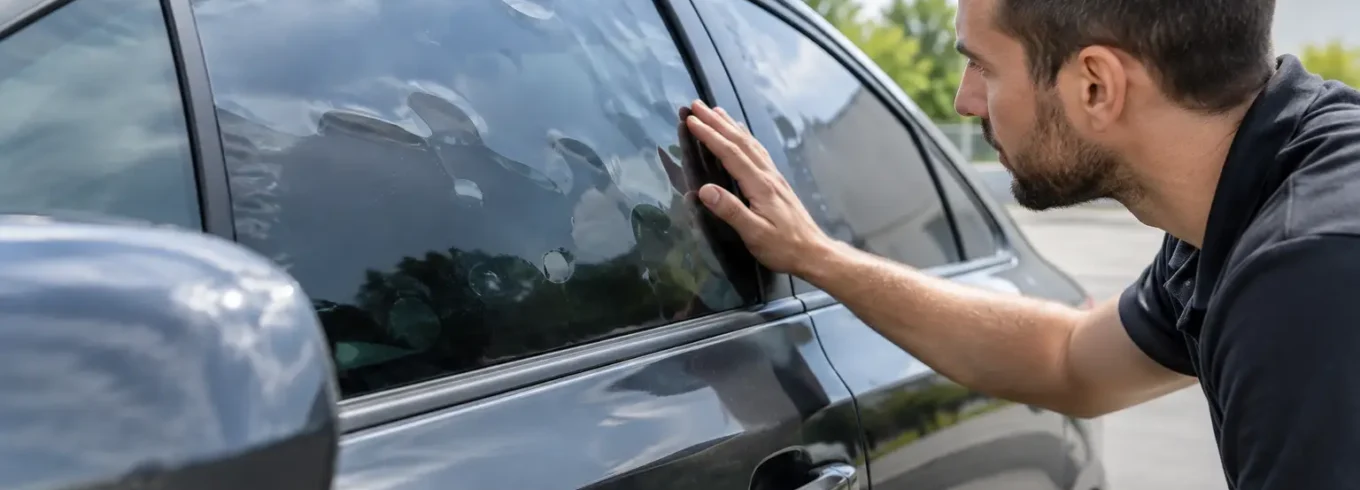 When to Replace Bubbling Window Tint on Your Car